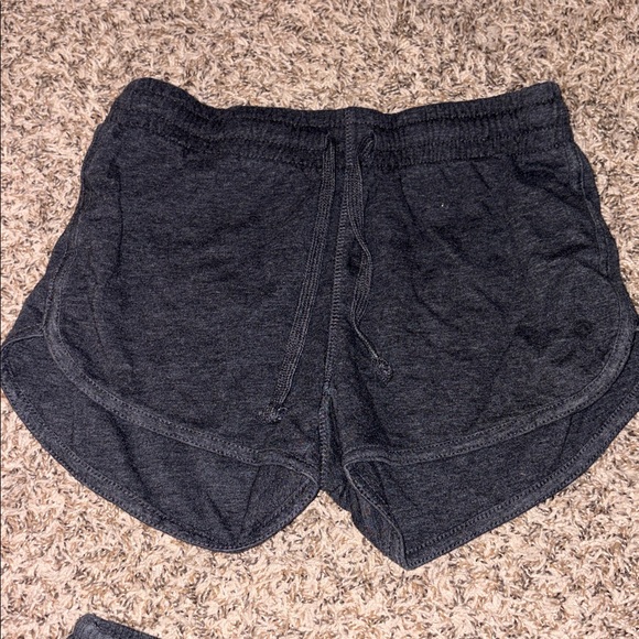 Women's Athletic Black Shorts Set, BOTH INCLUDED - Picture 3 of 6
